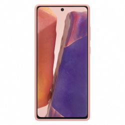 �e���-�������� Samsung Silicone Cover ��� Samsung Galaxy Note 20 SM-N980 Copper Brown (EF-PN980TAEGRU) - �������� 3