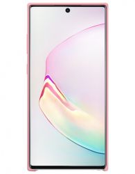 Чехол-накладка Samsung Silicone Cover для Samsung Galaxy Note 10+ SM-N975 Pink (EF-PN975TPEGRU) - Картинка 3
