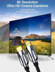 ������ Vention HDMI - HDMI v.2.1 (M/M), 1.5 �, Black (AALBG) - �������� 4