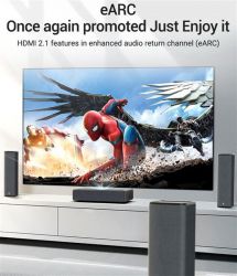 ������ Vention HDMI - HDMI v.2.1 (M/M), 1.5 �, Black (AALBG) - �������� 7