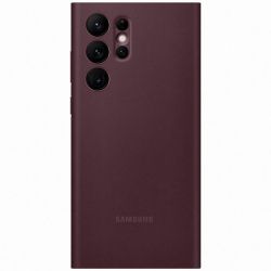 �����-������ Samsung Smart Clear View Cover ��� Samsung Galaxy S22 Ultra SM-S908 Burgundy (EF-ZS908CEEGRU) - �������� 2