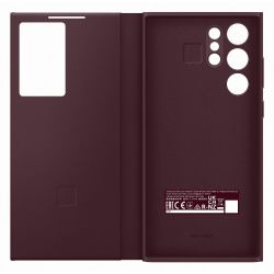 �����-������ Samsung Smart Clear View Cover ��� Samsung Galaxy S22 Ultra SM-S908 Burgundy (EF-ZS908CEEGRU) - �������� 5