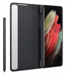 Чохол-книжка Samsung Smart Clear View Cover with S Pen для Samsung Galaxy S21 Ultra SM-G998 Black (EF-ZG99PCBEGRU) - Картинка 4