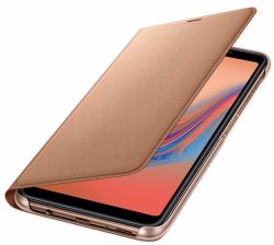 �����-������ Samsung Wallet Cover ��� Samsung Galaxy A7 2018 SM-A750 Gold (EF-WA750PFEGRU) - �������� 2