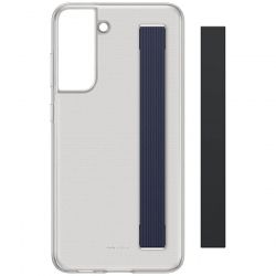Чeхол-накладка Samsung Clear Strap Cover для Samsung Galaxy S21 FE SM-G990 Dark Gray (EF-XG990CBEGRU) - Картинка 7