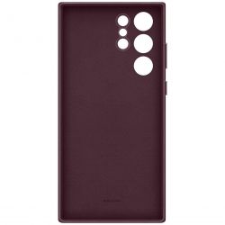 Чехол-накладка Samsung Leather Cover для Samsung Galaxy S22 Ultra SM-S908 Burgundy (EF-VS908LEEGRU) - Картинка 3