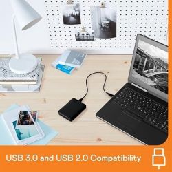 Внешний жесткий диск 2.5" USB 2.0TB WD Elements Portable Black (WDBU6Y0020BBK-WESN)_Bulk - Картинка 9