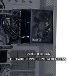 ���� ������� Lian Li EDGE1300, 80 Plus Platinum, Black, EU Cord (G9P.EG1300.BE00.EU) - �������� 4