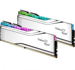 Модуль памяти DDR5 2x16GB/6400 G.Skill Trident Z5 Royal Silver (F5-6400J3239G16GX2-TR5S) - Картинка 2