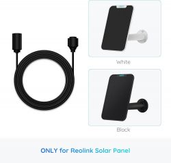 ������ ���������� ��� ��������� ������ 4,5 � Reolink Solar EX Cable(USB-C) Black - �������� 2