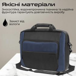 Сумка для ноутбука Promate Limber-MB Black - Картинка 5
