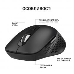 Мышь беспроводная OfficePro M230B Black - Картинка 5