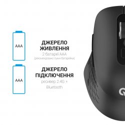 Мышь беспроводная OfficePro M230B Black - Картинка 9