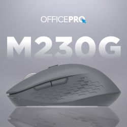 Мышь беспроводная OfficePro M230G Gray - Картинка 5