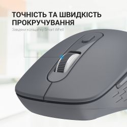 Мышь беспроводная OfficePro M230G Gray - Картинка 9