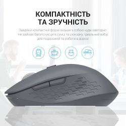 Мышь беспроводная OfficePro M230G Gray - Картинка 11