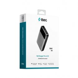 ��� Ttec 20000mAh ReCharger Pro LCD PD 130W Space Gray (2BB218UG) - �������� 6
