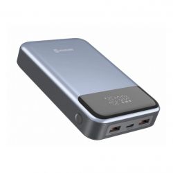  Swissten 20000mAh 100W Black/Silver (8595217483781)