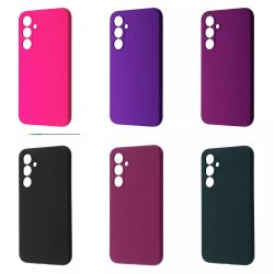 Чeхол-накладка Wave Full Silicone Cover для Samsung Galaxy A35 SM-A356 Dark Purple - Картинка 2