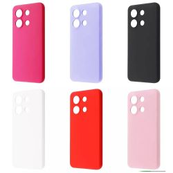 �e���-�������� Wave Full Silicone Cover ��� Xiaomi Redmi Note 13 Pro 4G/Poco M6 Pro 4G White - �������� 2