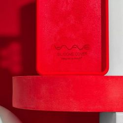 �e���-�������� Wave Full Silicone Cover ��� Xiaomi Redmi Note 13 4G Red - �������� 2