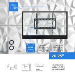 � ��������� ACCLAB AL-FR40/F (1283126485787) (VESA400�400) - �������� 3