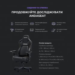    Anda Seat Kaiser 4 Size L Grey (AD12YDDC-L-20-G-CF) -  3