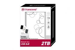 HDD ext 2.5" USB 2Tb TRANSCEND StoreJet (TS2TSJ25A3W) -  2
