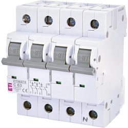 ������������ ������� ETI ETIMAT 6 3p+N C 63 � (6 kA) (2146522)