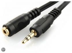 �����-������ Cablexpert CCA-421S-5M, 3.5�� male/3.5�� female, ����������, ����� 5�, ������