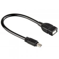  USB - mini USB 0.1  Atcom Black, , OTG AF/mini