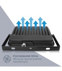 Прожектор світлодіодний ELM Matrix M 50W 6500К 26-0044 - Картинка 2
