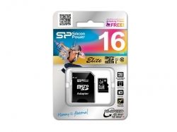  '  ' Silicon Power 16Gb MicroSD class 10 (SP016GBSTH010V10SP) -  2