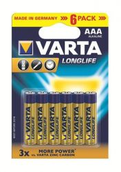  Varta Longlife AAA/LR03 BL 6