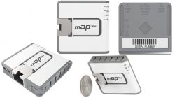   Mikrotik mAP lite (RBMAPL-2ND)(1x10/100 Ethernet ports, 1x micro USB, 1,3 dBi) -  2