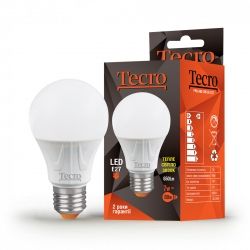  LED Tecro PRO-A60-7W-3K-E27 7W 3000K E27 -  1