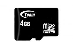 MicroSDHC   4GB Class 10 Team (TUSDH4GCL1002)