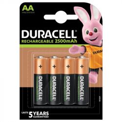 ����������� Duracell DX1500 Ni-MH AA/HR06 2500 mAh BL 4��