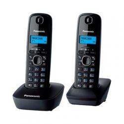  Panasonic KX-TG1612UAH (/) + .  / + Caller ID,   50 , 12  ,    -  1