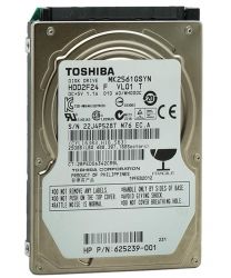 HDD 2.5" SATA  250Gb Toshiba 7200rpm 16Mb (MK2561GSYN) Refurbished