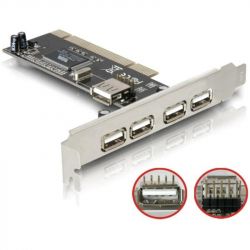  USB 2.0 PCI card, 4-port, NEC chip -  1