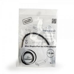 Адаптер Cablexpert (A-mDPM-HDMIF-02) MiniDisplayPort-HDMI, 0.15м - Картинка 2