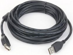 Кабель Cablexpert CCF-USB2-AMAF-6 подовжувач USB 2.0 AM/AF 1,8 м, Феритовий фільтр - Картинка 2