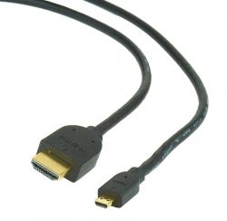  Gembird HDMI to HDMI v.2.0, / D () 3  (CC-HDMID-10) -  1