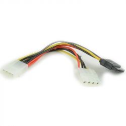Кабель Molex female to Molex male + Serial ATA power cable (CC-SATA-PSY2)
