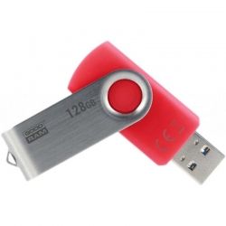 USB3.0 128GB GOODRAM UTS3 (Twister) Red (UTS3-1280R0R11) -  2