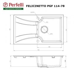 114-78 WHITE FELICINETTO PGF ����� ������� �������� Perfelli - �������� 5