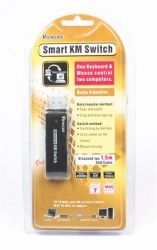 - Viewcon VE679 Smart KM Switch, Black, 1.5 -  3