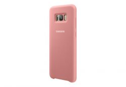 Чехол-накладка Samsung Silicone Cover для Samsung Galaxy S8+ G955 Pink (EF-PG955TPEGRU) - Картинка 3