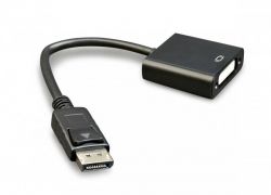 Адаптер-переходник Cablexpert A-DPM-DVIF-002, DisplayPort-DVI, 0.1м, черный - Картинка 2